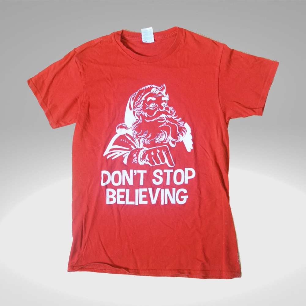 Santa red shirt